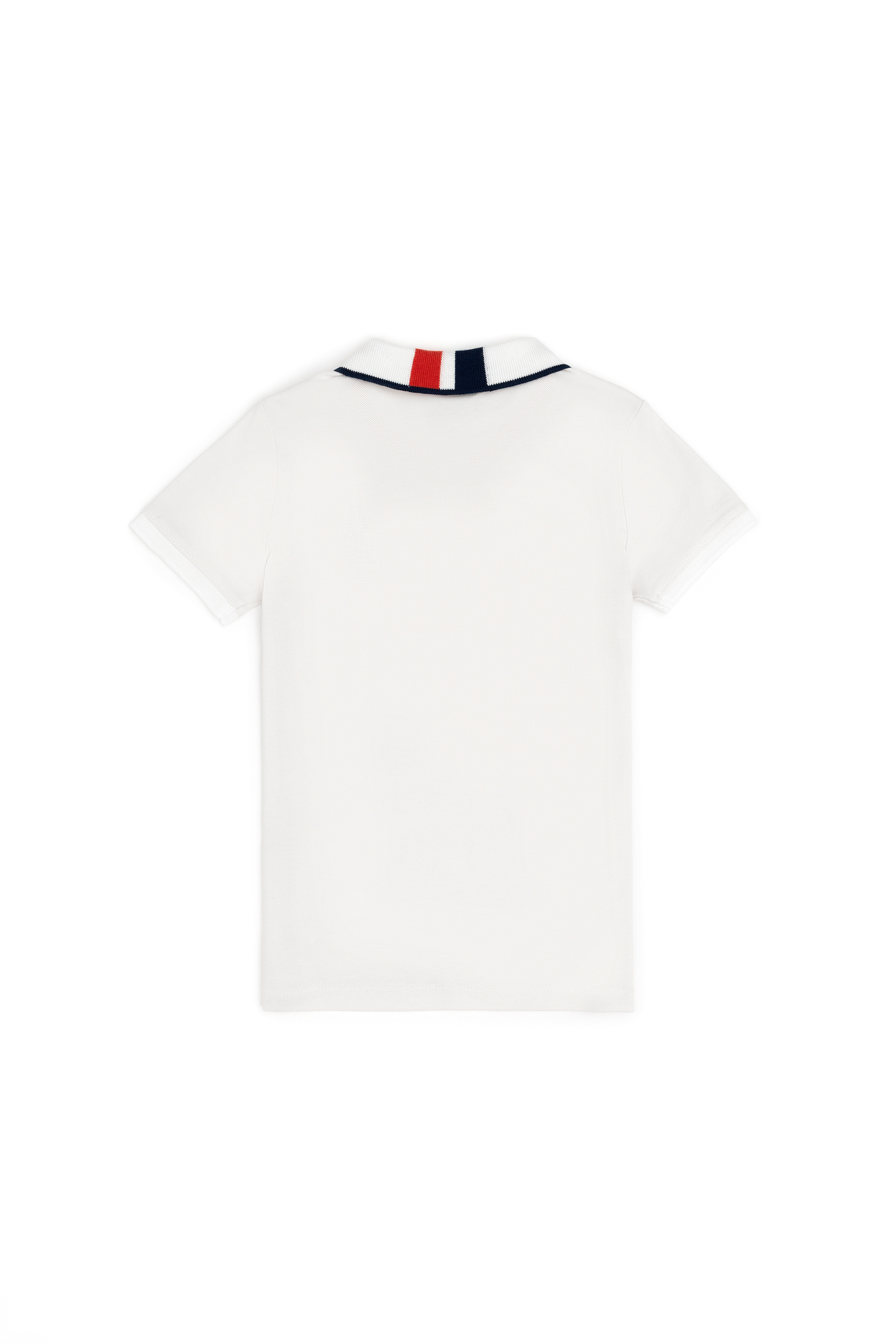 Erkek Çocuk Ekru Basic Polo Yaka Tişört