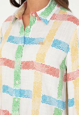 Kadın Yeşil Uzun Kollu Gömlek - 50283633013