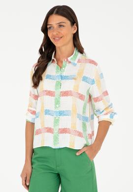 Kadın Yeşil Uzun Kollu Gömlek - 50283633013