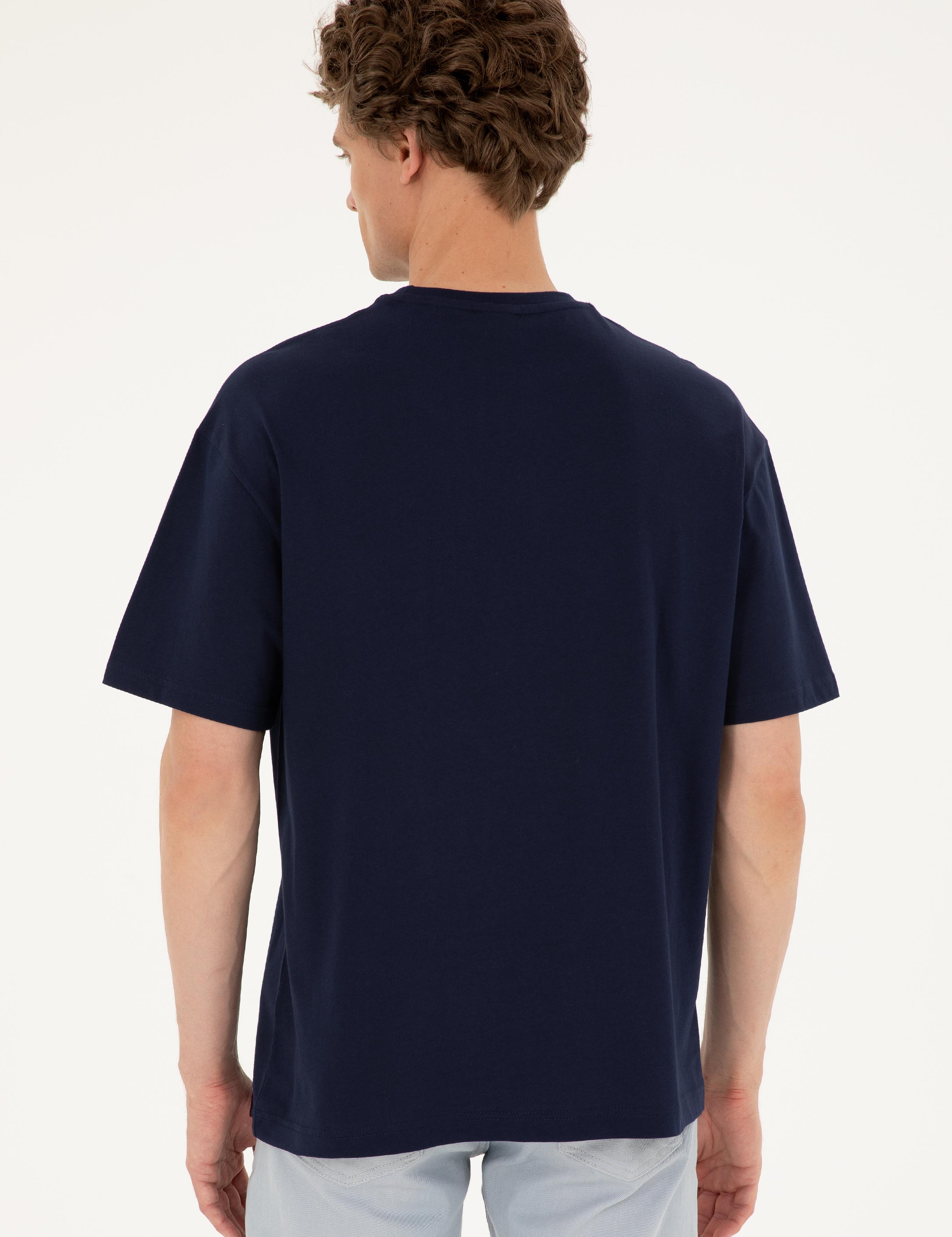 تی شرت یقه گرد آستین کوتاه ریلکس یقه گرد مردانه یو اس پولو | U.S. Polo Assn. - تصویر 5