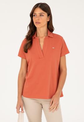 Kadın Pudra Basic Tişört - 50285853067