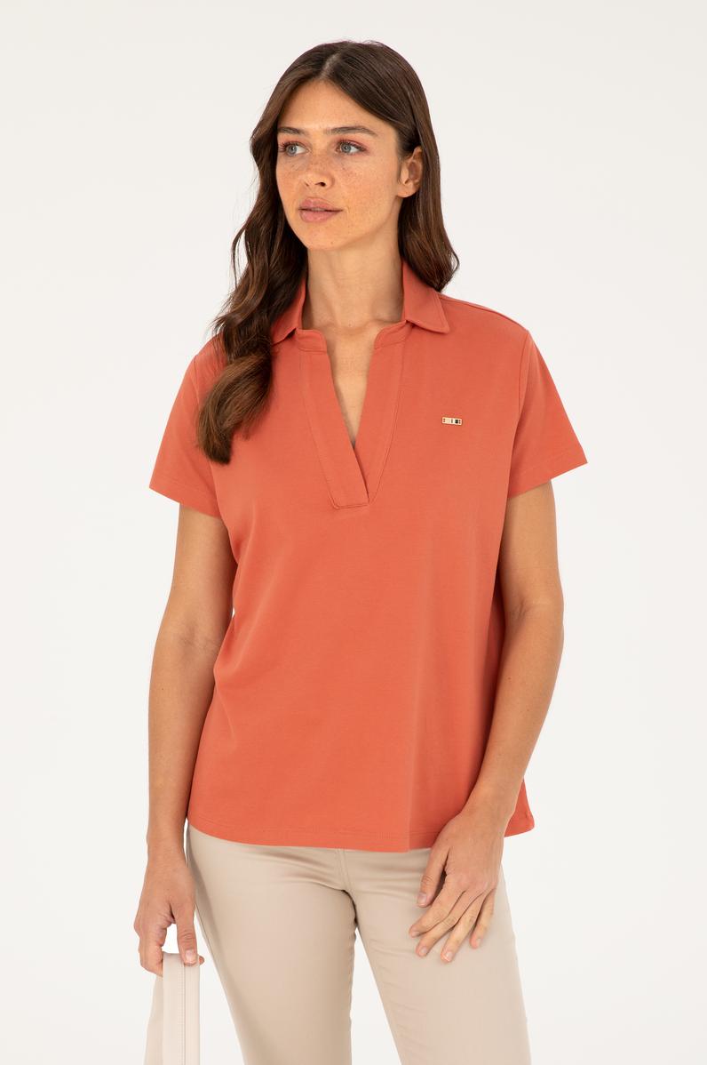 Kadın Pudra Basic Tişört