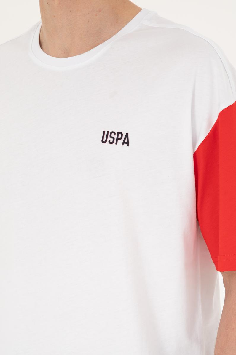 Erkek Comfort Fit Bisiklet Yaka Beyaz Tişört