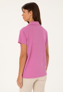 Kadın Menekşe Basic Tişört - 50285853074