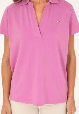 Kadın Menekşe Basic Tişört - 50285853074