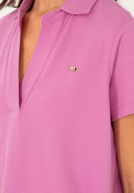 Kadın Menekşe Basic Tişört - 50285853074