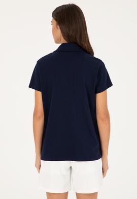 Kadın Lacivert Basic Tişört - 50285853025