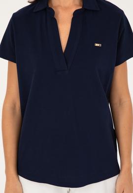 Kadın Lacivert Basic Tişört - 50285853025