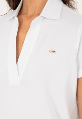 Kadın Beyaz Basic Tişört - 50285853001