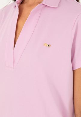 Kadın Pembe Basic Tişört - 50285853063