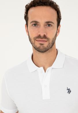 Erkek Beyaz Basic Tişört - 50294223016