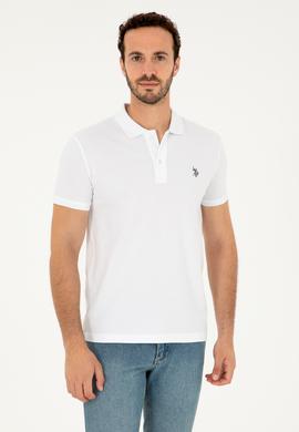 Erkek Beyaz Basic Tişört - 50294223016