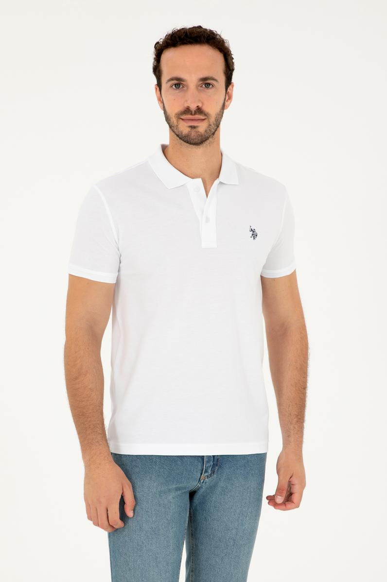 Erkek Beyaz Basic Tişört