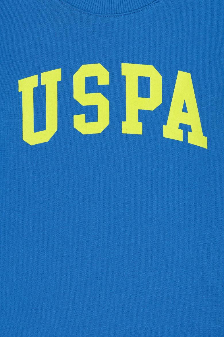 Erkek Çocuk Kobalt Basic Bisiklet Yaka Sweatshirt - 50293474046