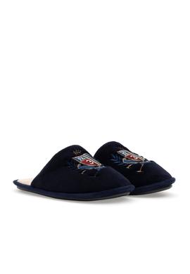 Erkek Lacivert Ev Terliği - 50277260021