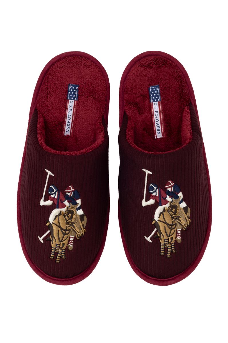 Erkek Bordo Ev Terliği