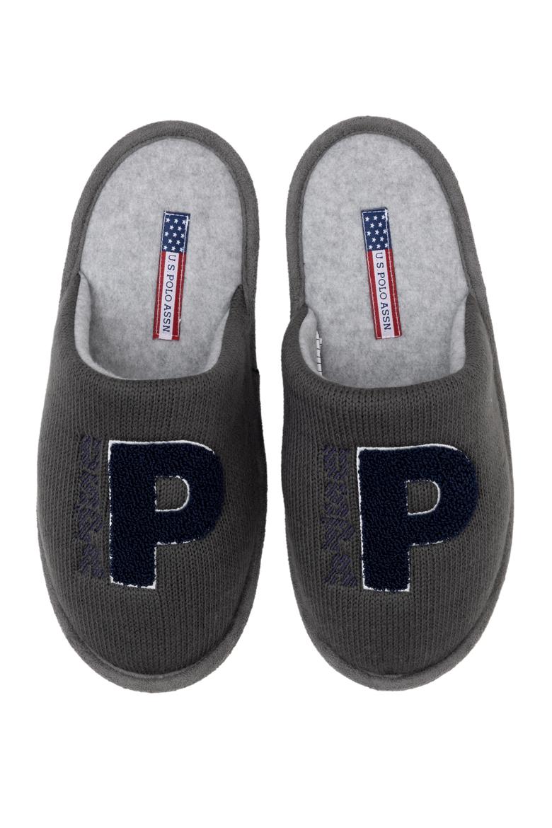 Erkek Gri Ev Terliği - 50277251019