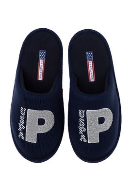 Erkek Lacivert Ev Terliği - 50277251022