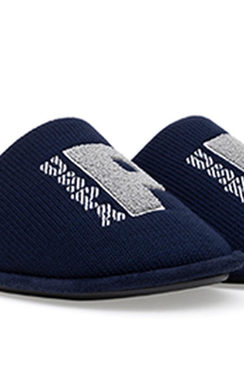 Erkek Lacivert Ev Terliği