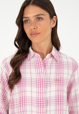 Kadın Menekşe Uzun Kollu Tunik Gömlek - 50288652012