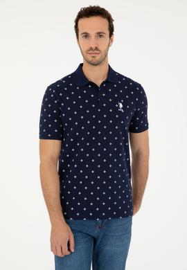 Erkek Regular Fit Polo Yaka Lacivert Tişört - 50281941008