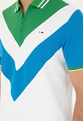 Erkek Regular Fit Polo Yaka Saks Tişört - 50281563038