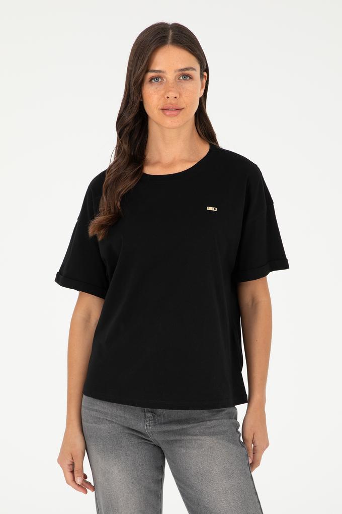 Kadın Siyah Tişört