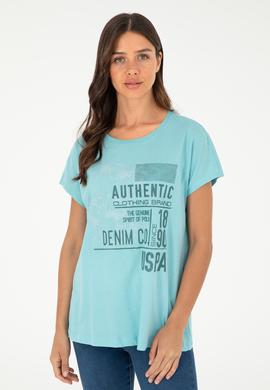 Kadın Mint Tişört - 50282895013