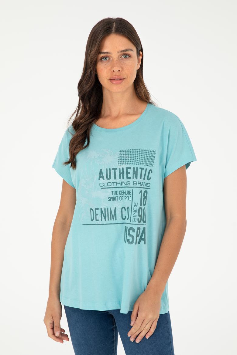 Kadın Mint Tişört - 50282895013