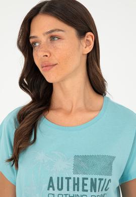 Kadın Mint Tişört - 50282895013