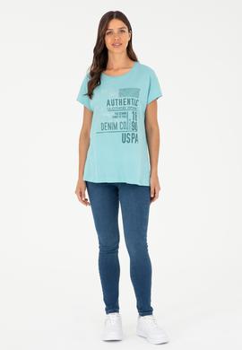 Kadın Mint Tişört - 50282895013