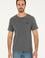 Erkek Regular Fit Bisiklet Yaka Antrasit Melanj Tişört