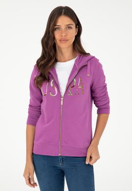 Kadın Mor Basic Sweatshirt - 50280032037