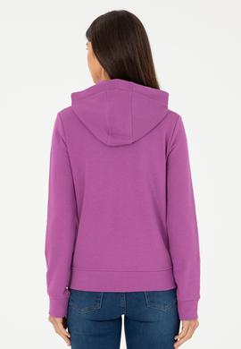 Kadın Mor Basic Sweatshirt - 50280032037