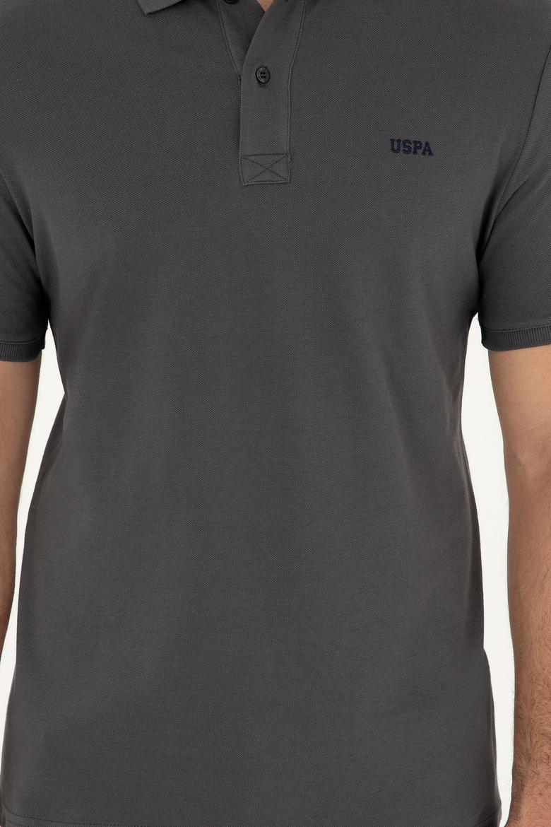 Erkek Antrasit Basic Tişört - 50284641324