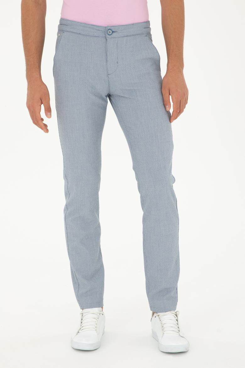 Erkek Mavi Kanvas Pantolon - 50283365327