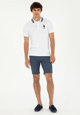 Erkek Lacivert Dokuma Şort - 50283923047