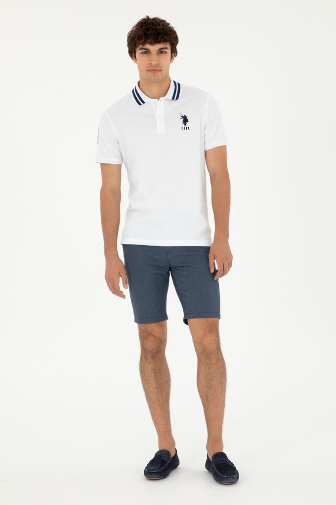 Erkek Lacivert Dokuma Şort