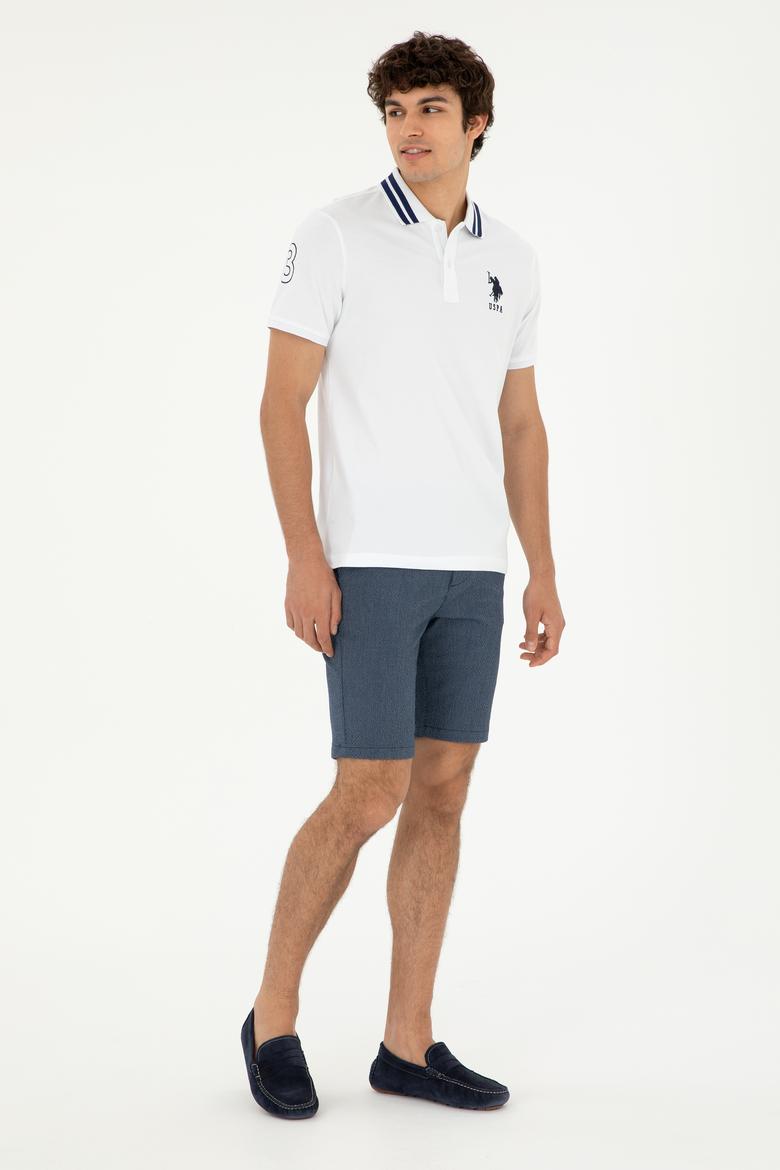 Erkek Lacivert Dokuma Şort - 50283923047