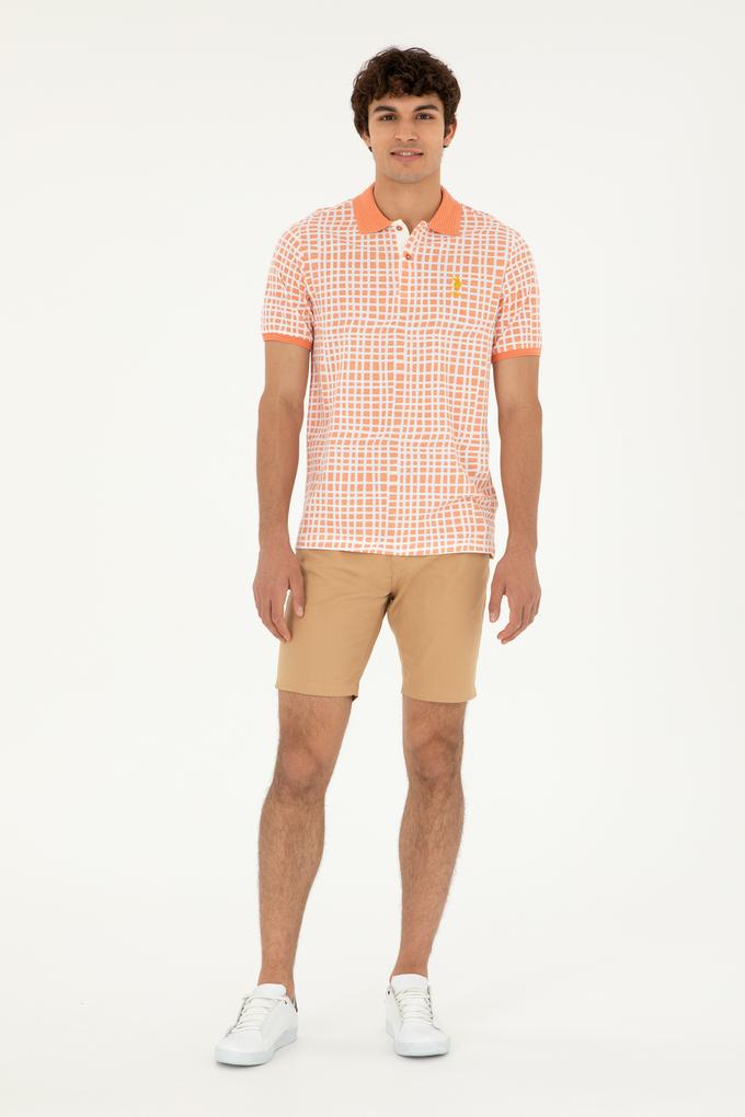 Erkek Camel Dokuma Şort