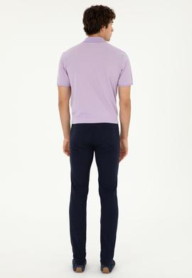 Erkek Lacivert Kanvas Pantolon - 50286003327