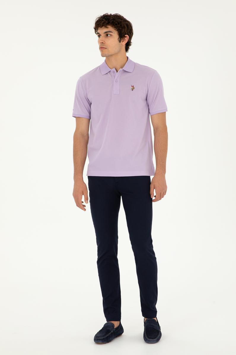 Erkek Lacivert Kanvas Pantolon