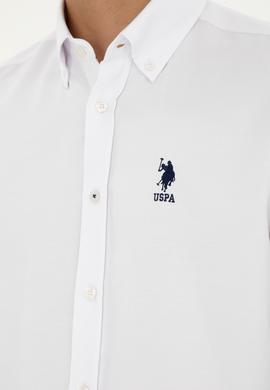 Erkek Beyaz Uzun Kollu Basic Gömlek - 50287805072