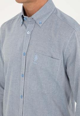 Erkek Mavi Uzun Kollu Gömlek - 50282857045