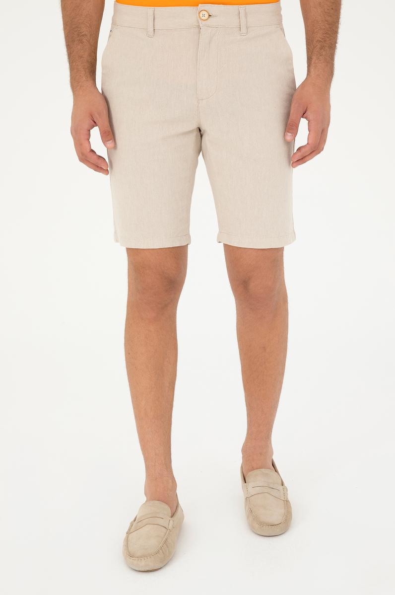 Erkek Taş Dokuma Şort