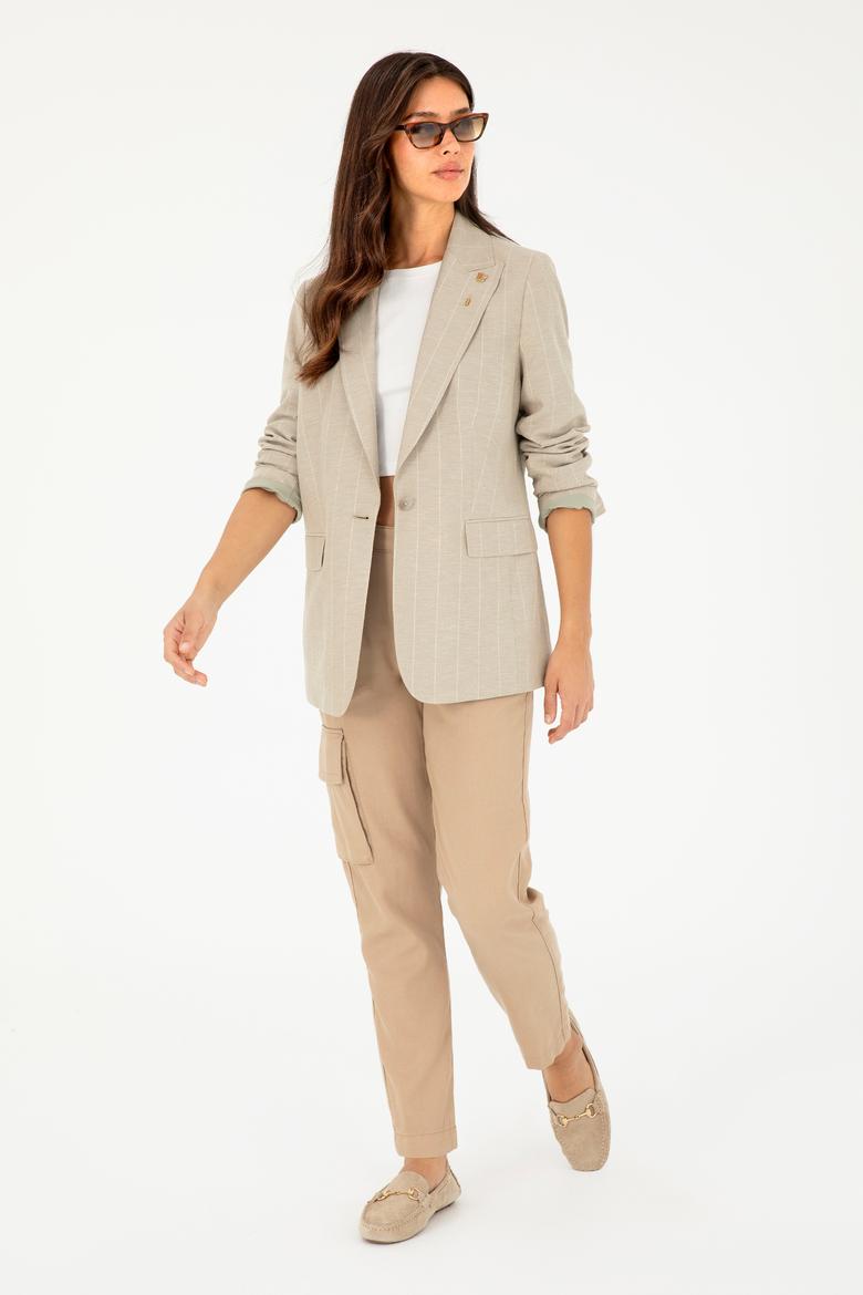 Kadın Haki Ceket - 50285344024