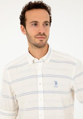 Erkek Açık Mavi Uzun Kollu Gömlek - 50282822006