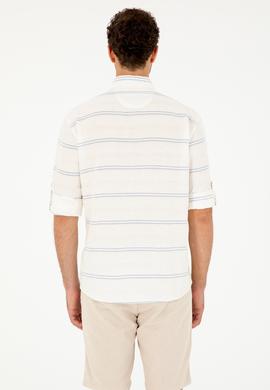 Erkek Açık Mavi Uzun Kollu Gömlek - 50282822006