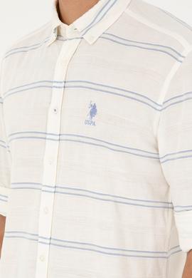 Erkek Açık Mavi Uzun Kollu Gömlek - 50282822006