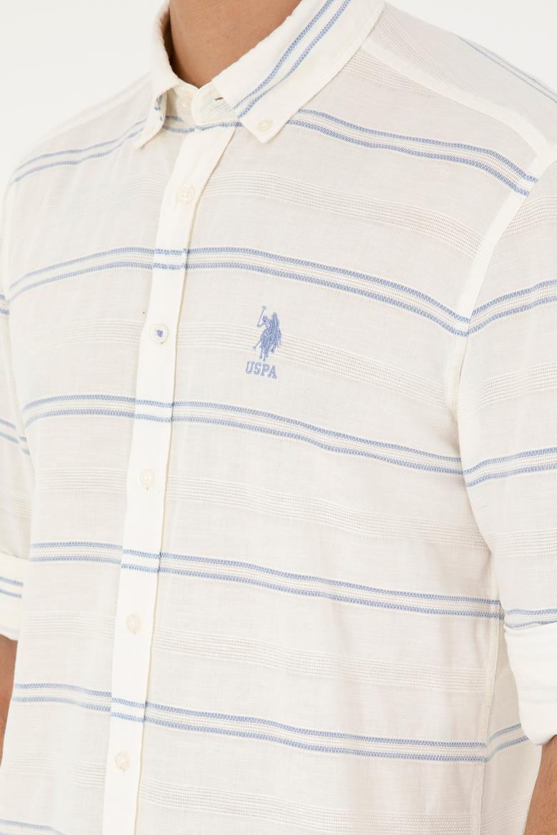 Erkek Açık Mavi Uzun Kollu Gömlek - 50282822006